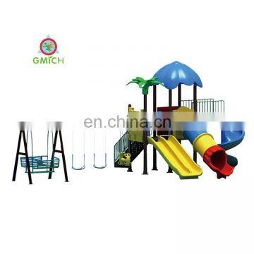 Garden Swing Slide Patio Swing Sets Playground Outdoor Plastic Playground Set for Kids JMQ-181589E photo-2