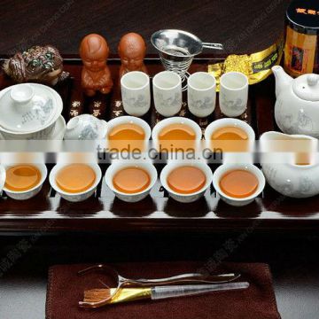 26pcs Chinese kung fu tea set,teapot,cup,gaiwan,tea tray