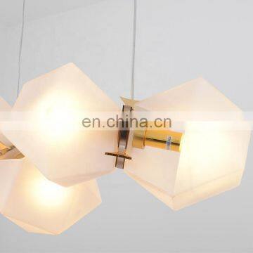 Living Room Modern Glass Ball Chandelier Pendant Lamp photo-4
