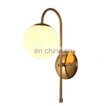 High Quality Decoration Indoor Modern Fancy Glass Ball Wall Lamp photo-3