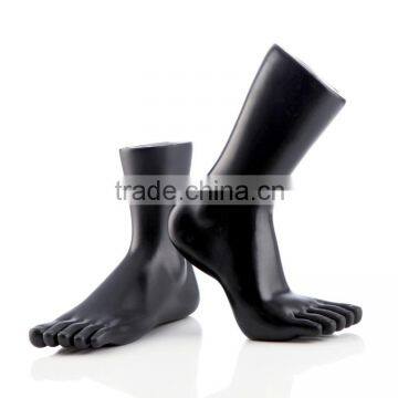 Plastic Black Foot Mannequin Dispaly socks/shoes feet mannequin Model M0026-RJ9/10