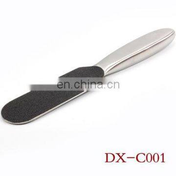 Pedicure Tool Dead Skin Remover Metal Stainless Steel Curved Foot File Set With Refill Grits photo-3