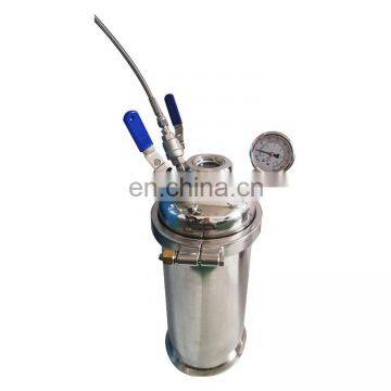 LLB Bidirectional Extraction Machine Bho Butane Closed Loop Extractor With Non Jacketed Splatter Platter