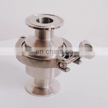 High quality stainless steel check valve, SS304 sanitary 1 inch 2 inch check valve dn25 dn40 dn80