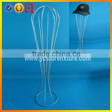 Single hat dispaly wire stand