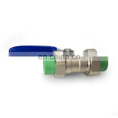 NSF372 WRAS Watermark UL FM Arrpoved Brass 25*25 PVC Ball Valve photo-5