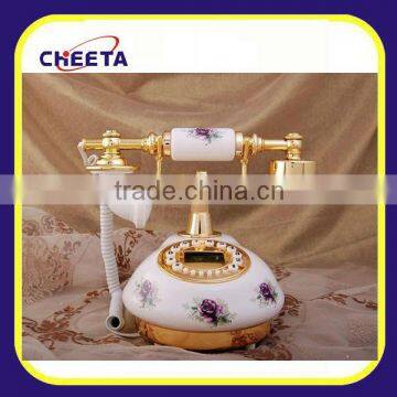 Porcelain chinese style antique telephone