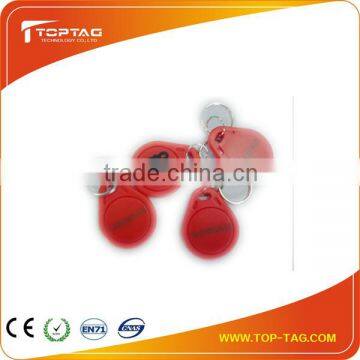 hot sell low cost access control 125khz or 13.56mhz 14443A key tag rfid keyfob