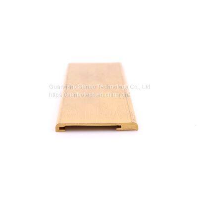 Customized Shape Extruded Brass Profile For Door/Window photo-3