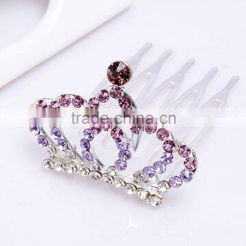 2015 new model FZZ-032 bridal wedding hair tiara crown wholesale