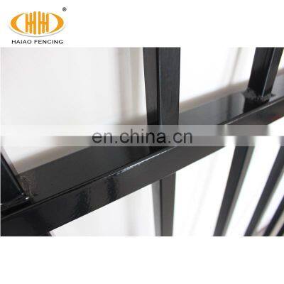 Hot Sales Powder Coated Wrought Iron Metal Garden Fence Panels photo-5