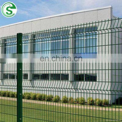 Philippines standard outdoor pvc coated/galvanzied 3d triangular wire mesh garden fence