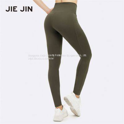 Breathable Quick Dry Stretch High Waisted Scrunch Compression Sport Leggings In Stock