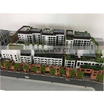 3d Architectural design model for Australian apartment townhouses with perfect LED light