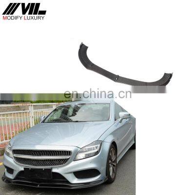 W218 Carbon Fiber Factory Front Lip for Mercedes Ben z W218 Facelift 15-16