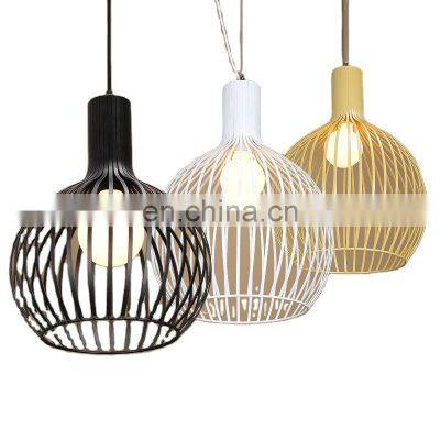 Vintage Chandelier Creative Personality Iron Birdcage Chandelier Lamps For Home