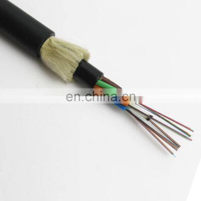 Fibra optica 12 24 48 hilos g652d cable adss para spam 150 100 200 metros El cable de fibra optica