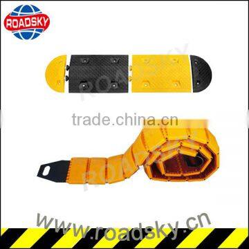 Roadway Flexible Safety Plastic Speed Bump Speed Hump