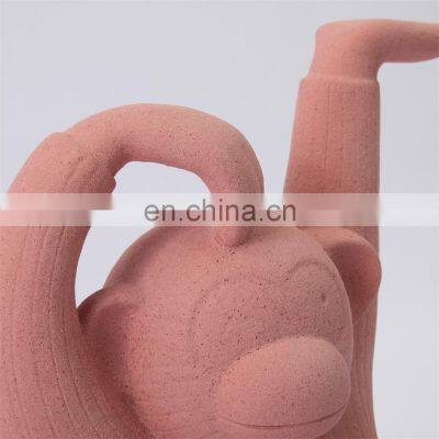 Modern Monkey Animal Bedroom Accessories Luxury Table Decor Ceramic Sculpture photo-5