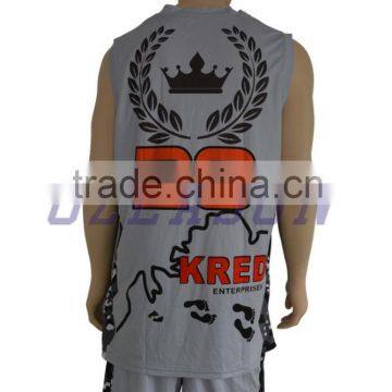 Custom Sublimated Basketball Jersey Design/custom Dry Fit Basketball Uniform Supplier's Choice photo-4