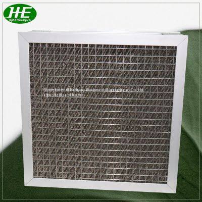 Alunimum Outer Frame Air Filter Metal Air Filter Oil Dust Removal Air Filter photo-2