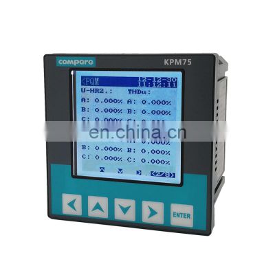 Demand response power meter 3 phase electric pqm power quality analyser price