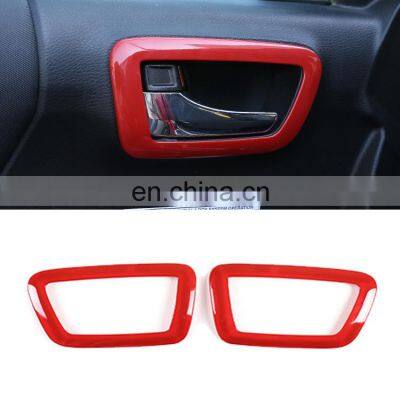 Applicable to 16-20 Toyota Tacoma (two-door Version) Inner Accessories Inner Handle Protection Frame ABS