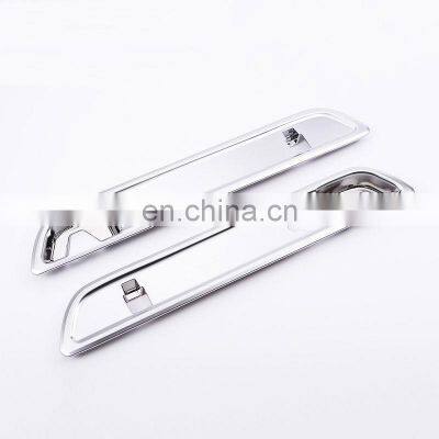 2pcs Car Accessories ABS Chrome Car Trunk Hook Decorative Cover Trim For Mercedes Benz GLC Class X253 200 260 300