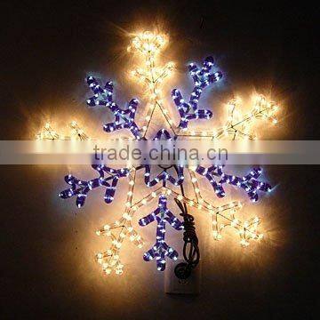 christmas snowflake rice motif lights