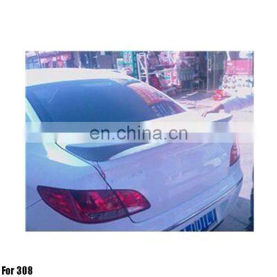 ABS Primer Painted Back Car Spoiler For 308 Rear Spoiler With Light photo-5