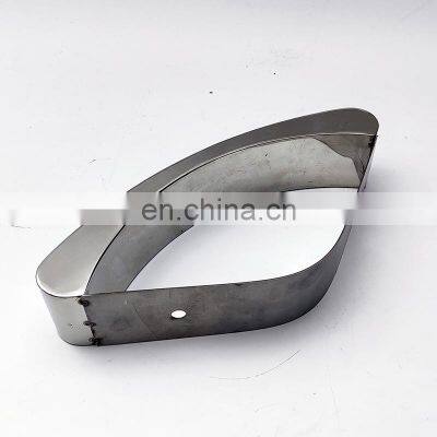 Barber Chair Stainless Steel Handrail Fittings QCP-C31 photo-3