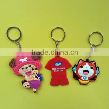 2015 promotional soft pvc keychains/hard pvc keychain/3d soft pvc keychain