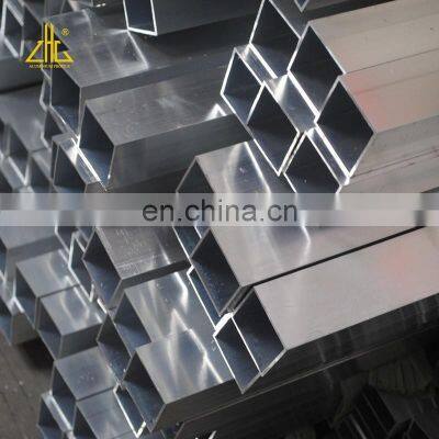 8 Inch Aluminum Square Tubing Bending Aluminium Square Tubes In ZHONGLIAN Factory