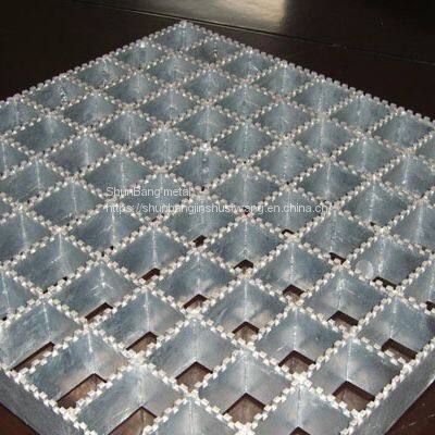 Steel grating manufacturer's spot hot-dip galvanized manhole cover steel grating plate reinforcement mesh car wash room platform step steel grating