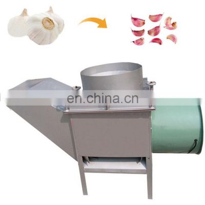 dry garlic clove separating machine for garlic granule