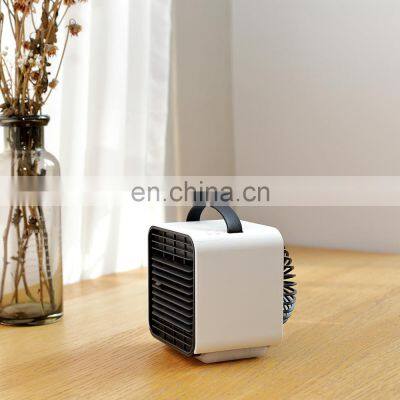 Portable Desktop Air Conditioner Fan Negative Ion Purify Rechargeable Evaportive Water Cooling Air Fan USB Mini Cooler Fan photo-2