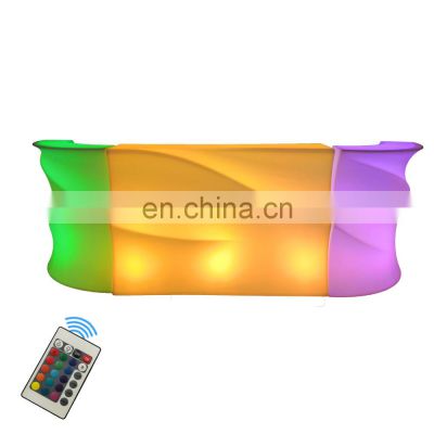 night club led furniture cocktail table party bars counter high stool light up furniture led restaurant bar counter