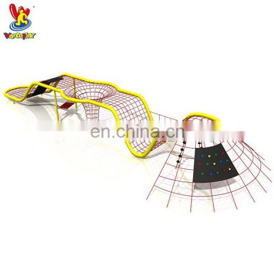 Outdoor Playground Equipment Amusement Park Rope Climbing Net