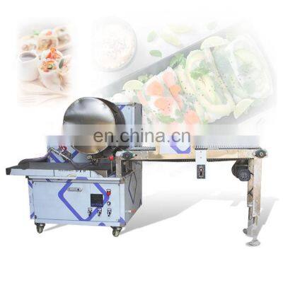 Commercial Spring Roll Wrapper Machinery Lumpia Pastry Sheet Ethiopian Injera Making Machine photo-5