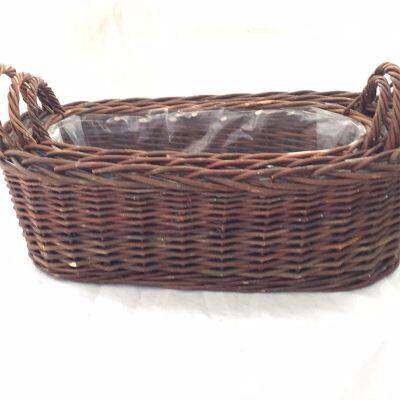 Wholesale Inventory Storage Baskets Wicker Basket