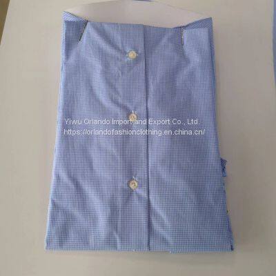 100%cotton Yarn Dyed Men's Dress Shirts photo-3