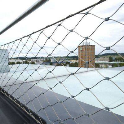 Balcony Protection Stainless Steel Net, Kindergarten High-altitude Drop Net, Stainless Steel Rope Net photo-2