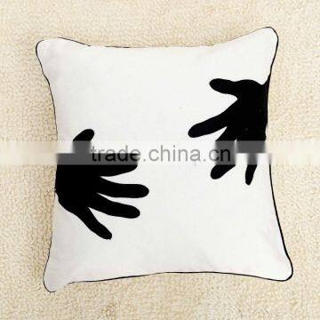 2104 Latest design Applique and Embroidery Cushion, Decorative cushion cover