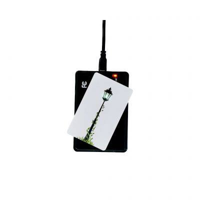 RFID Customized LED Light Smart Card NFC Luminous Card Shining Light Card photo-3