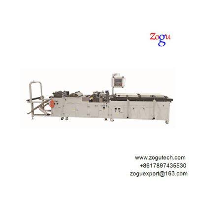 Full automatic air filter paper rotary pleating machine