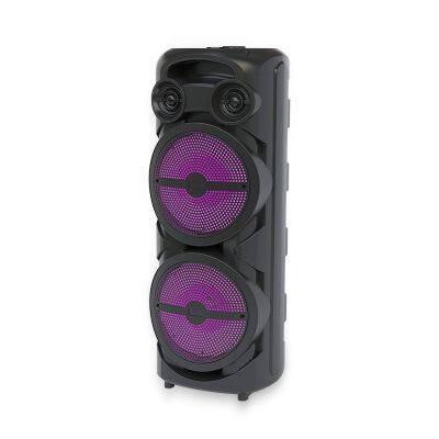 ZQS8202S sell well super power 45W dual 8 inch customized party speaker with colorful lights