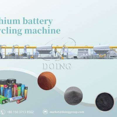 Commercial Lithium Battery Recycling Machine for Australia Green Tech Solution for Battery Waste