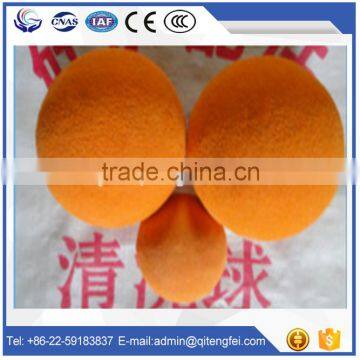 Free sample offer concrete pump pipe mid-soft clean out sponge ball