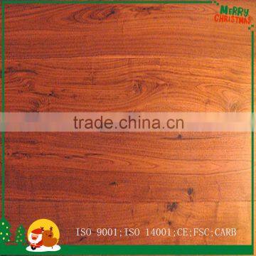 Handscraped Brown Color Multilayer Walnut Hardwood flooring good Price