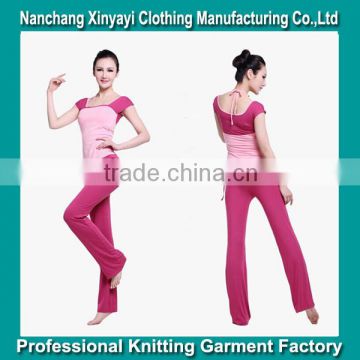 2015 Hot Sale Sportswear Product Type and Adults Age Group Yoga Wear Wholesale from Chinese Clothing Manufacturers